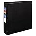 Avery Heavy-Duty 3 Ring Binder, 3 Inch One Touch EZD Rings, 3.5 Inch Spine, 1 Black Binder (79983)