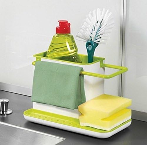 Caddy Self Draining Sink Tidy Sink Aid Organizer Brush Sponge Cleaning Cloth Holder Tidy Flower Type kitchen draining rack dishs