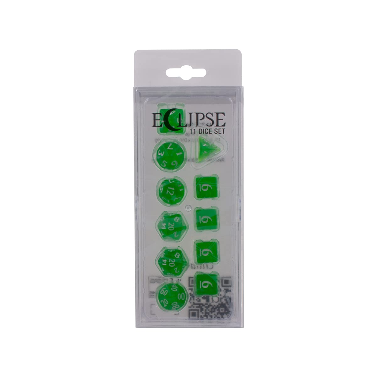 Ultra Pro - Eclipse 11 Dice Set - Lime Green