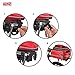 Arltb Rear Bike Rack Bag 10-25L Bike Saddle Bag Waterproof Bikepacking Bag Panniers with Rain Cover