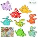 Akamino Dinosaurs Toys Car for Kids, 8 Pack Pull Back Car Toys for Boy & Girl, Baby Toy Car for Kids, Animal Vehicles Party Favors Festival Birthday Gift