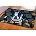 HUGS IDEA Cute Boston Terrier Print Washable Absorbent Doormats Entrance Way Floor Mat Carpet Home Decor
