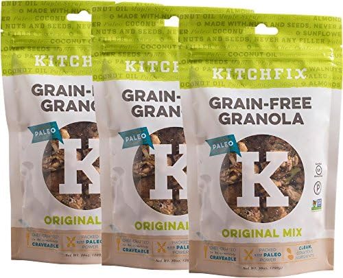 Grain Free Paleo Granola Original 3 Pack - 3 10oz Orginal By Kitchfix