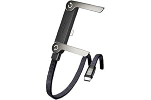 Sideways Phone Chargers,Invisible Holder Charger Cable with Stand Invisible Holder Charger Cable,Fast Charging Cord with Buil