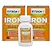 Vitron-C High Potency Iron Supplement with Vitamin C | 60 Count | 3 Pack