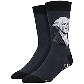 Socksmith Men's Crew Socks President George Washington