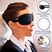 Travel Pillows for Airplanes - Inflatable Foot Rest Pillow with Airplane Travel Accessories, Travel Bag and Dust Cover, Eye Mask and Earplug
