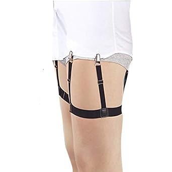 Hemdhalter Shirt Stay hemd halter gut verpackt unisex elastisch,hautfreundlich und rutschfest ideal für Geschäftsleute oder A