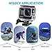 Waterproof Housing Case for GoPro Hero 8, 60M Diving Protective Housing Shell for Gopro Hero 8 Black Action Camera, Underwater Waterproof Protective Case with Quick Release Mount and Thumbscrew