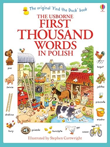 First Thousand Words in Polish (Usborne First Thousand Words): 1