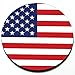 Artistic Reflection US Flag - Magnetic Grill Badge for Mini Cooper