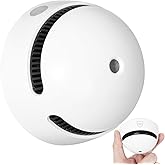 10-Year Battery Smoke Detector for Home | 85dB Fire Alarm, Military-Grade Photoelectric Sensor Reduces 70% False Alarms | CE/