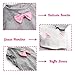 kyeese Dog Dress Grey with Pink Bowtie Pet Puppy Clothes for Small Dogs Skirt