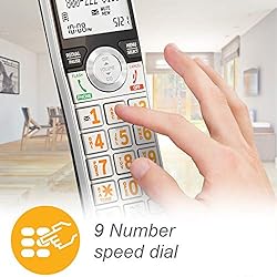 AT&T CL84107 DECT 6.0 Expandable Corded/Cordless
