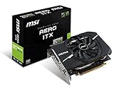 MSI Gaming GeForce GTX 1070 8GB GDDR5 SLI DirectX 12 VR Ready ITX Graphics Card (GTX 1070 AERO ITX 8G OC)