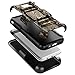 Samsung Galaxy J3 Luna Pro Case, Galaxy J3 Eclipse Case, Galaxy J3 Mission Case with [Tempered Glass Screen Protector], NageBee [Heavy Duty] Shock Proof [Belt Clip Holster Kickstand] Combo Case -Camo
