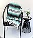 Del Mex Classic Mexican Blanket Vintage Style (Mint)