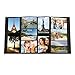 Pioneer Photo Albums Collage Frame Embossed Travel Photo Album, Brown 12x12 Inches