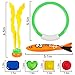 UNEEDE Diving Toy Underwater Swimming/Diving Pool Toy Rings 19 Pack for Pool Use, Toypedo Bandits,Stringy Octopus with Under Water Treasures Gift Set Bundle,Ages 3 and Up