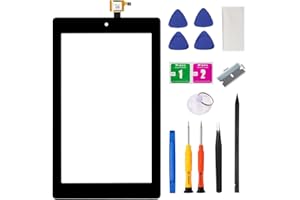 VDASO for Amazon Kindle Fire 7 9th Gen 2019 Screen Replacement M8S26G Touch Screen Digitizer Front Glass
