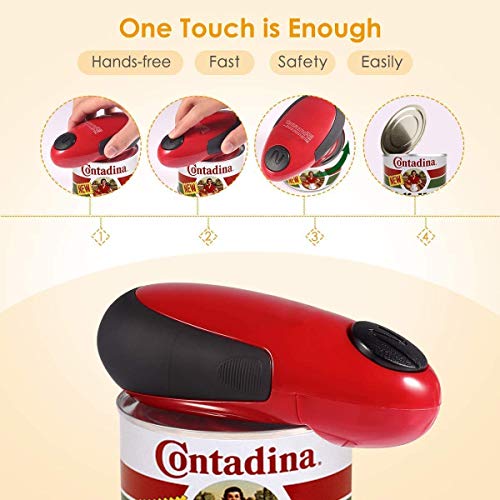 Electric Can Openers, Smooth Edge Electric Can Openers Automatic, Restaurant and Kitchen Can