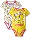 Tweety Bird Girls' Value Pack Bodysuits