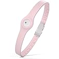 Divoti CGM Continuous Glucose Monitor Sensor Cover Armband Compatible with Freestyle Libre 3, Trim-to-fit Adjustability - Baby Pink