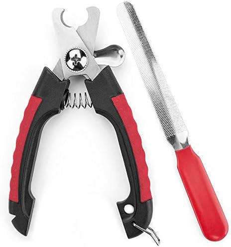 Weebo PetsSafety Guard Pliers Style Nail Clipper with Nail File