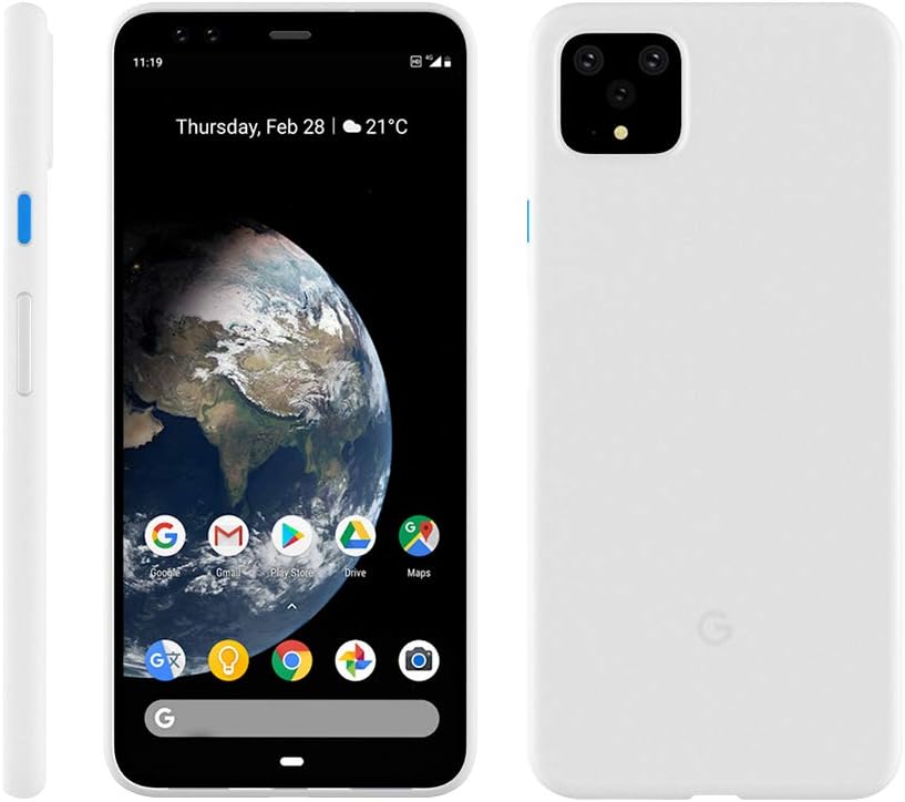 Minimal Case Compatible with Pixel 4 (Frosted White)