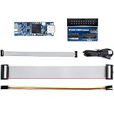 STLINK-V3MINIE Stand-Alone in-Circuit Debugger and Programmer for STM32 Onboard JTAG SWD Interface Connector Based on MCU Arm Cortex-M STM32 32-bit Microcontroller @XYGStudy