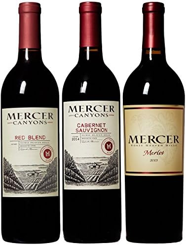 Mercer Estates Respect the Land Reds Mixed Pack, 3 x 750 mL