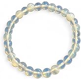 4mm Opalite Beaded Bracelet – Clarity • Calm • Positive Energy
