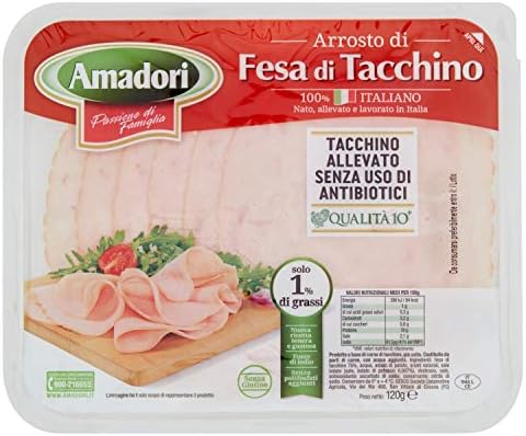 Arrosto Fesa Di Tacchino Affettato Amadori 1gr Amazon It Alimentari E Cura Della Casa