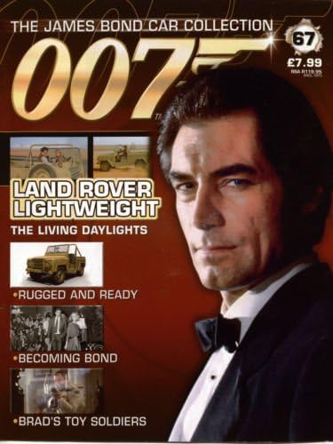 universal hobbies james bond 007 car collection The Living Daylights Land Rover Lightweight 067 magazine