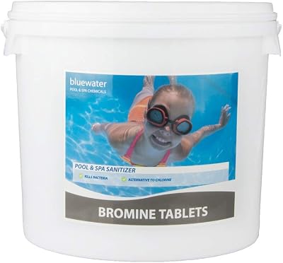 Bluewater 5kg Bromine Tablets for Swimming Pool & Spa - Kills Bacteria