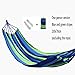 ZLHY Camping Hammock Double Single with Tree Belt -, Indoor and Outdoor Backpack Survival and Travel, Easy to Carrythumb 1