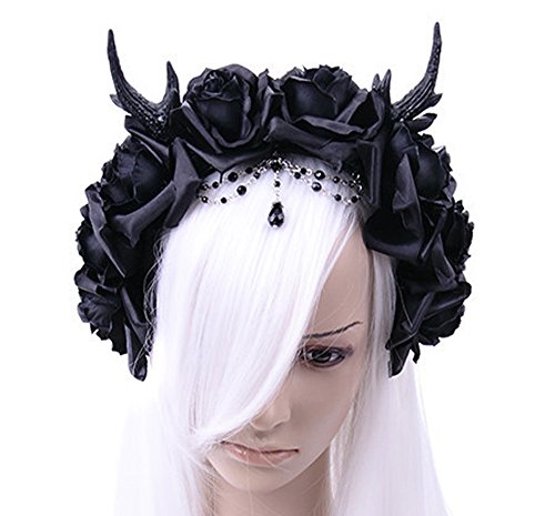 ReStyle Antlers with Roses and Beads