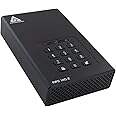 Apricorn 4TB Aegis Desktop Padlock FIPS 140-2 Validated 256-Bit Encrypted Hard Drive (ADT-3PL256F-4000)