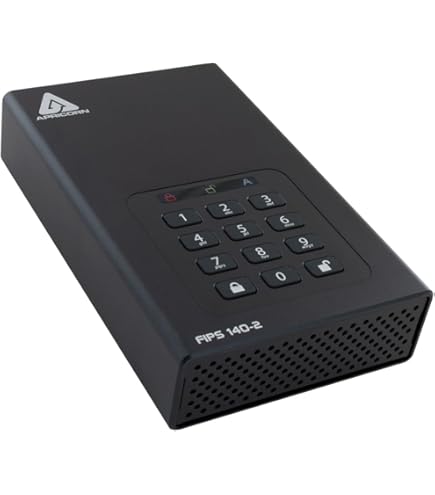 Amazon.com: Apricorn 2TB Aegis Padlock DT 256-Bit Encrypted USB