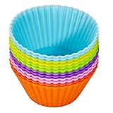 Large Silicone Baking Cups Cupcake Molds Pastry Stand Cupcake Liners Silicone Muffin Cups ,RECIPES
