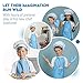 JaxoJoy Complete Kids Cooking and Baking Set - 11 Pcs Includes Apron for Little Boys, Chef Hat, Mitt & Utensil for Toddler Dress Up Chef Costume Career Role Play for 3 Year Old Boys and