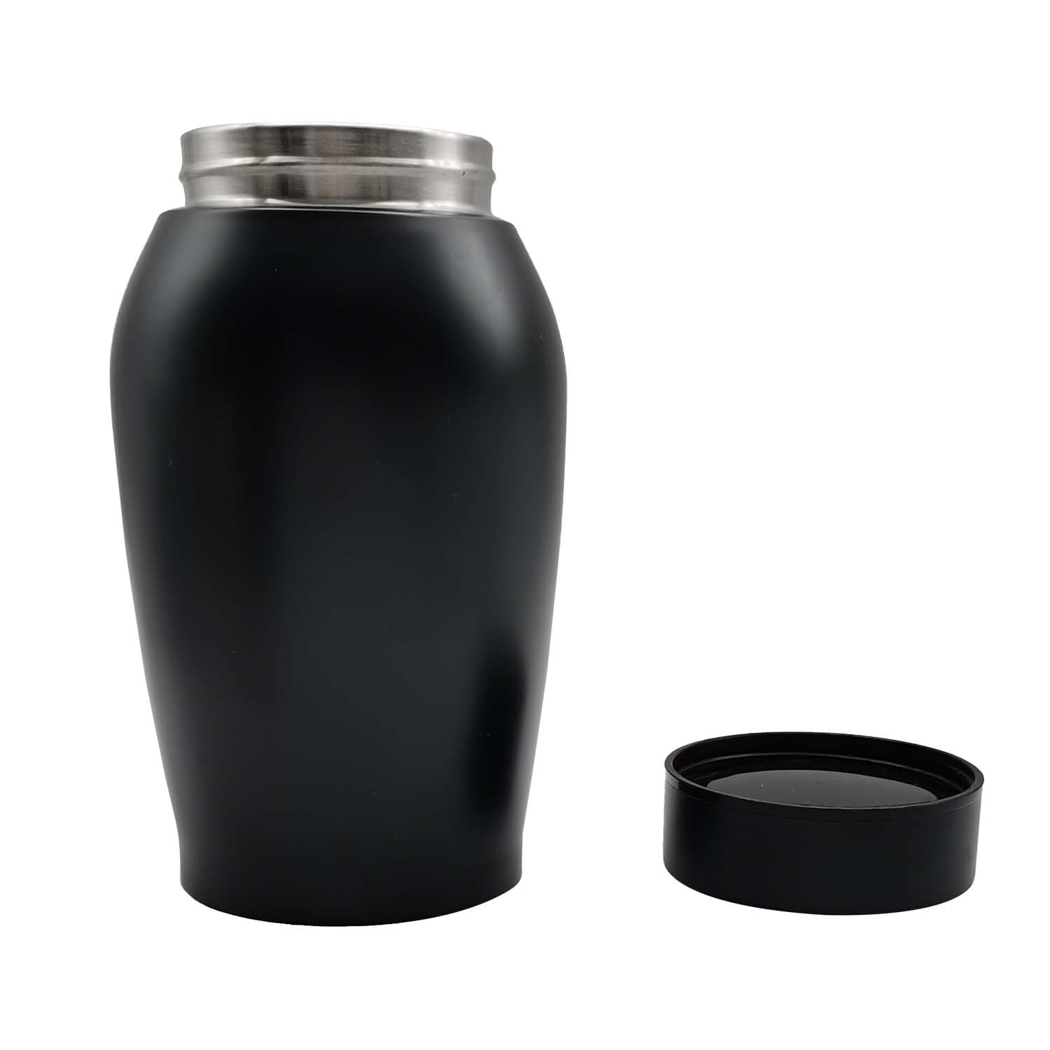 Photo 1 of 135lbs Stainless Steel Urns for Pet Ashes, Memory Decorative Funeral Burial Urn for Adult Human (Black)