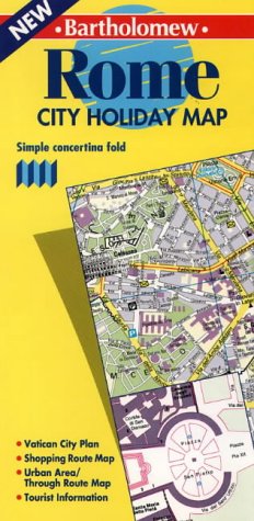 Rome (Bartholomew Holiday City Map)