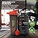Half Gallon Water Bottle 64oz + 24oz Protein Shaker Bottle & Mixing Ball For Indoor/Outdoor Workouts, BPA & DEHP Free, Leak and Spill Proof, Sports Bottle, Large Jug 1.89L, For Gym Hiking Bodybuilding