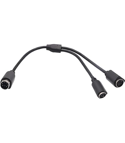 MECCANIXITY PS/2 Mouse And Keyboard Extension Cable 6 Pin 328 Feet Male To Female For Pc 2 Pcs 1791120383 - View #5
