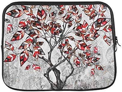 Khom Laptop Sleeve Bag- Custom Oil Painting On Canvas Stylized Tree Sleeve Soft Print Laptop Case Laptop Sleeve Bag MacBook Pro 15 inch