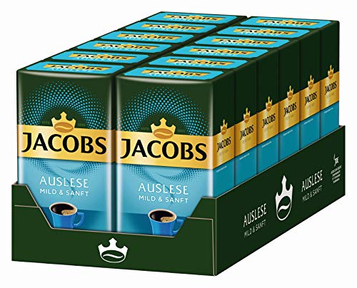 Jacobs Filterkaffee Auslese Mild und Sanft, 12er Pack, 12 x 500 g gemahlener Kaffee – Bild 7