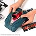 Makeup Bag YM&COCO Cosmetic Bag Beauty for Purse Leather Mini Makeup Train Case Pouch Organizer with Tassel Heavy Duty Zips for Lipstick, Brushes, Mascara Basic Cosmetics - 4 Colors for Choice