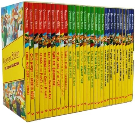 Amazon.com: Geronimo Stilton: 10 Book Collection (Series 4) Box