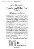 Image de Victorian and Edwardian Fashion: A Photographic Survey (Dover Fashion and Costumes)
